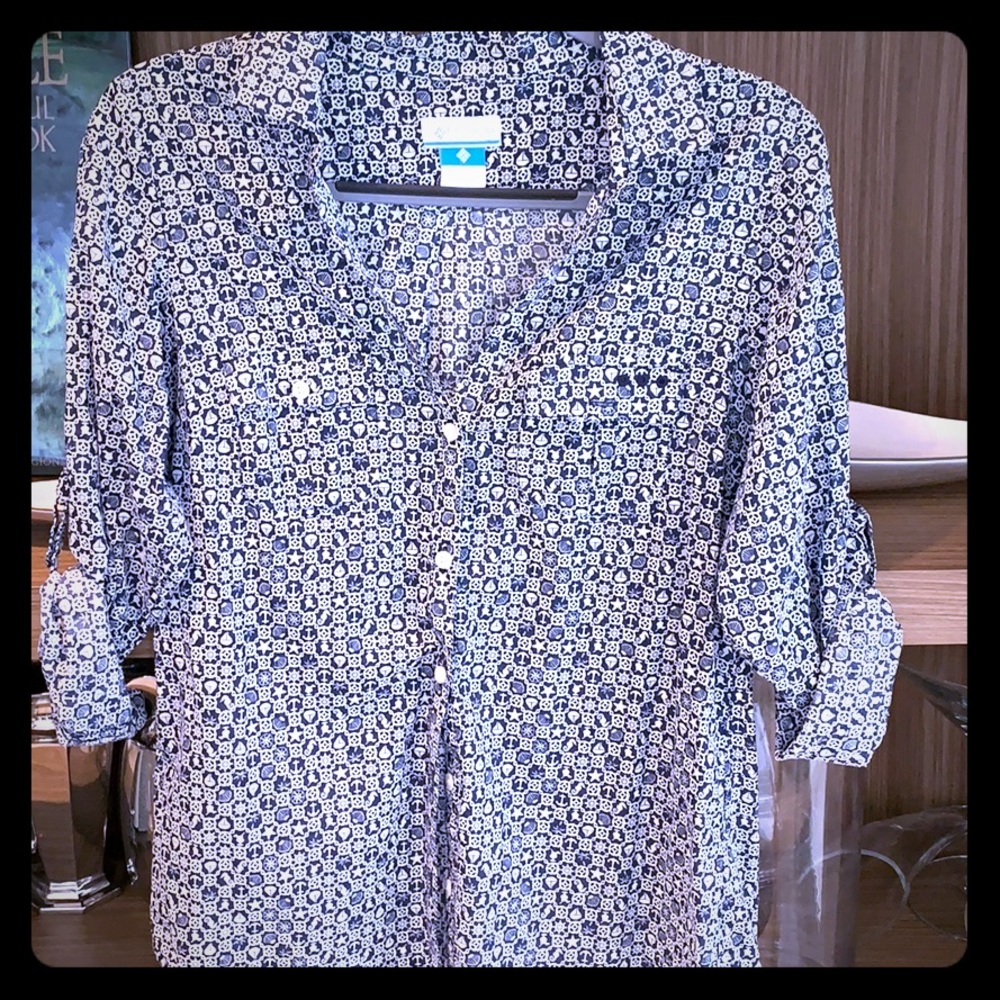 Women’s nautical blouse by Columbia